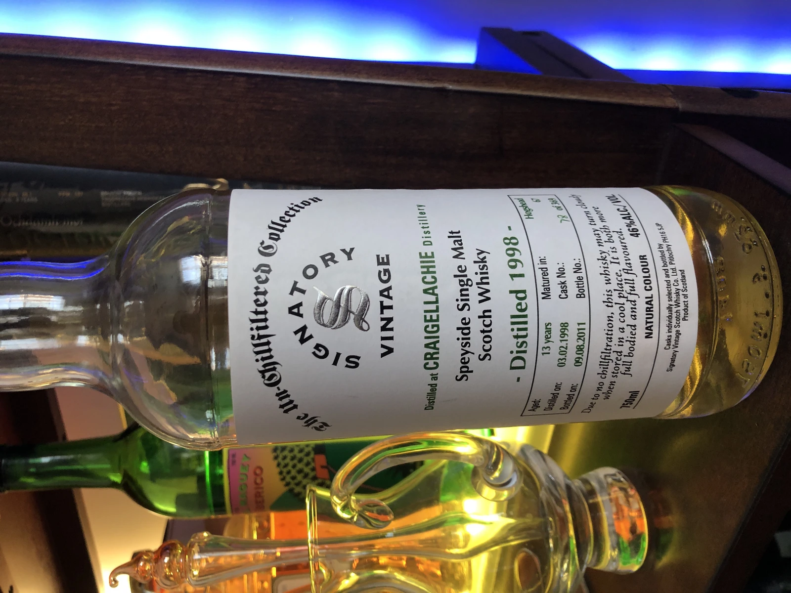 Craigellachie 1998 13 Year Un-Chillfiltered Collection (Signatory)