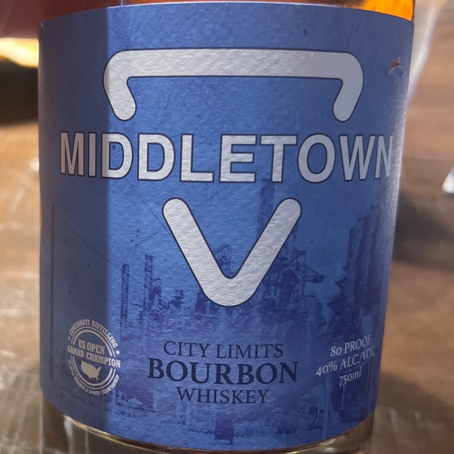 Middletown City Limits Bourbon Whiskey