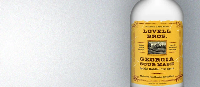 Lovell Bros. Georgia Sour Mash Spirits Distilled from Grain