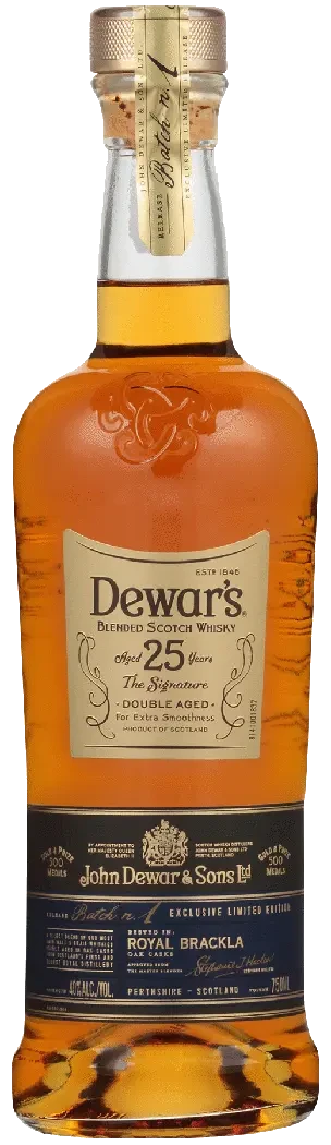 Dewars 25 Yr