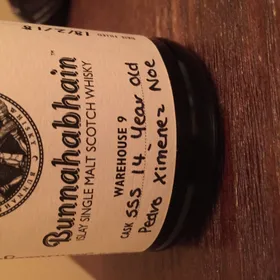 Bunnahabhain PX 14 yr distillery only