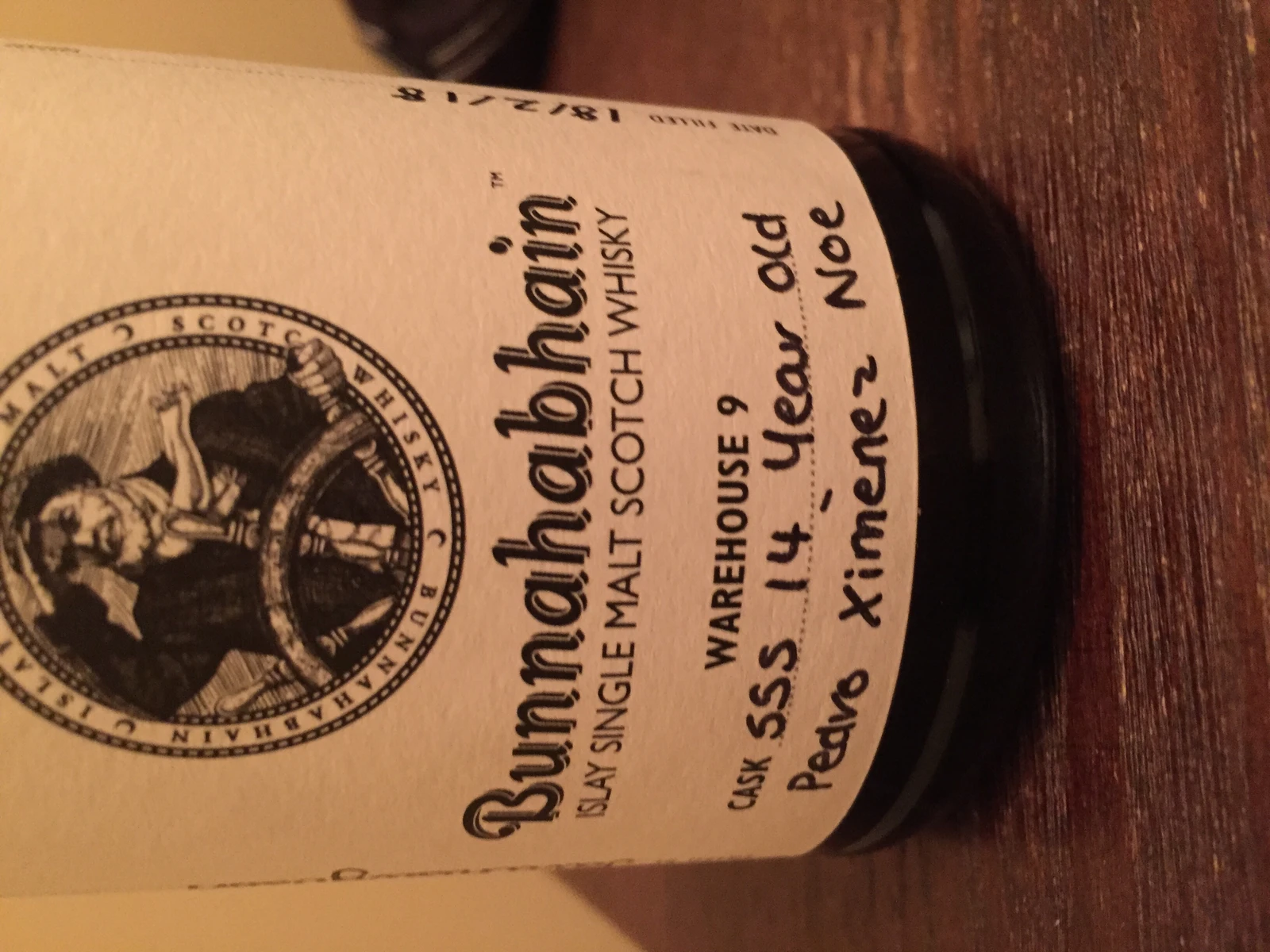 Bunnahabhain PX 14 yr distillery only
