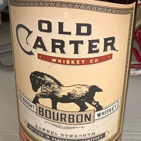 Old Carter Straight Bourbon Batch 5 (2020 Release)