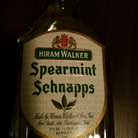 Hiram Walker Spearmint Schnapps