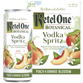 Ketel One Botanical Peach & Orange Blossom Vodka Spritz