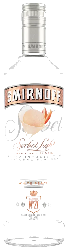 Smirnoff Sorbet Lt White Peach
