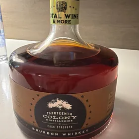 13th colony single barrel (total wine) cask strength