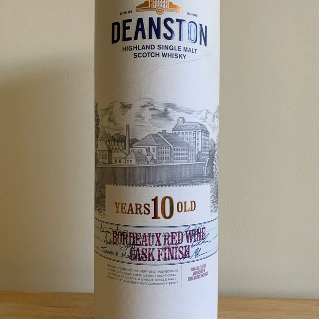 Deanston 10yr Bordeaux Red Wine Finish