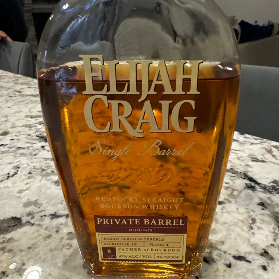 Elijah Craig Single Barrel Private Barrel "Elijah Says"