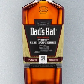Dad's Hat Pennsylvania Rye Whiskey Finished in Port Wine Barrels