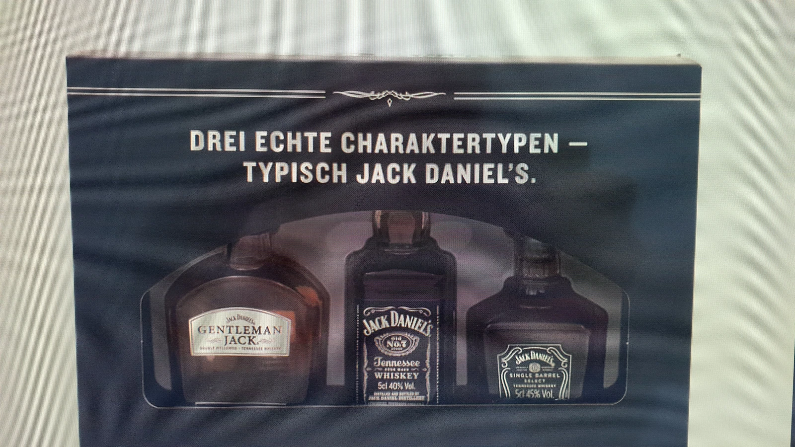 Jack Daniels Miniatur-Set