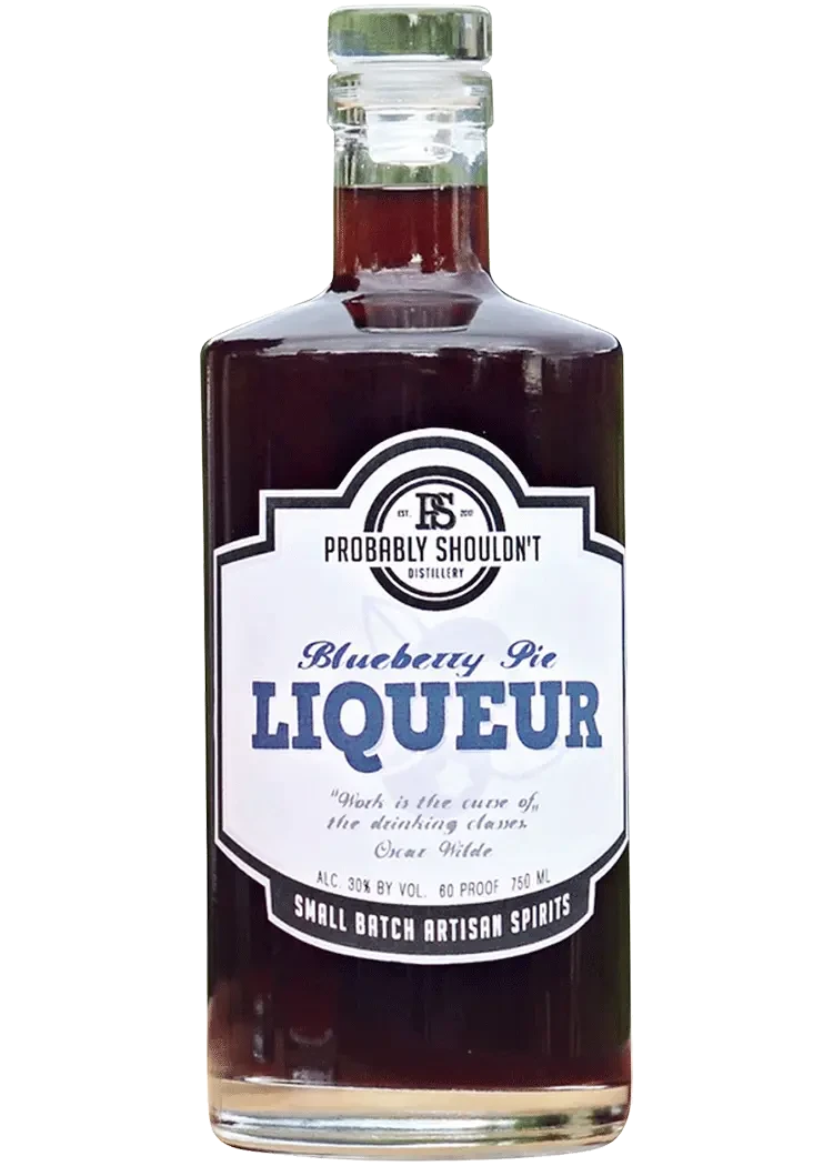 Probably Shouldnt Blueberry Pie Liqueur