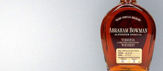 Abraham Bowman Rum Finished Bourbon