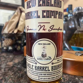 NewcEngland Barrel company Single Barrel Bourbon