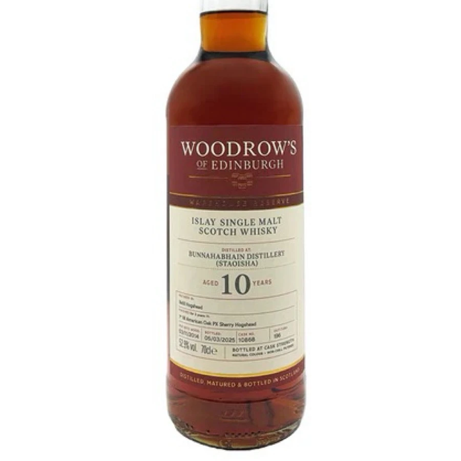 Woodrow's of Edinburgh - Bunnahabhain 10 - Cask 10868 - Staoisha