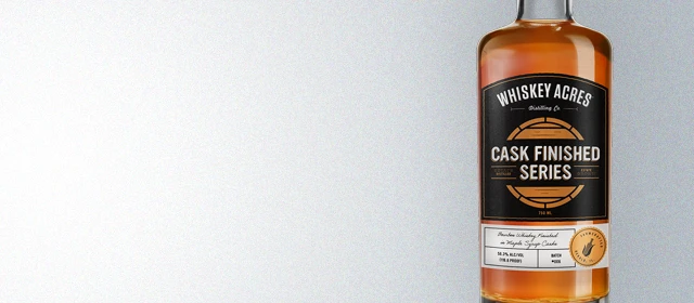 Whiskey Acres Cask Finished Series Bourbon Maple Finish