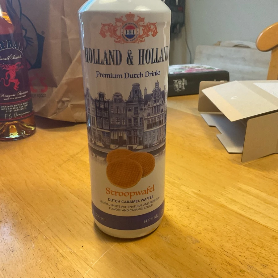 Holland & Holland Premium Dutch Drinks Stroopwafel Dutch Caramel Waffle
