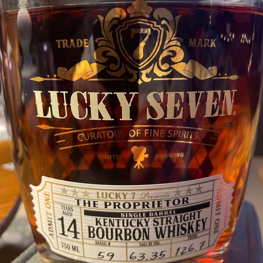 lucky seven 14 year the proprietor barrel #59