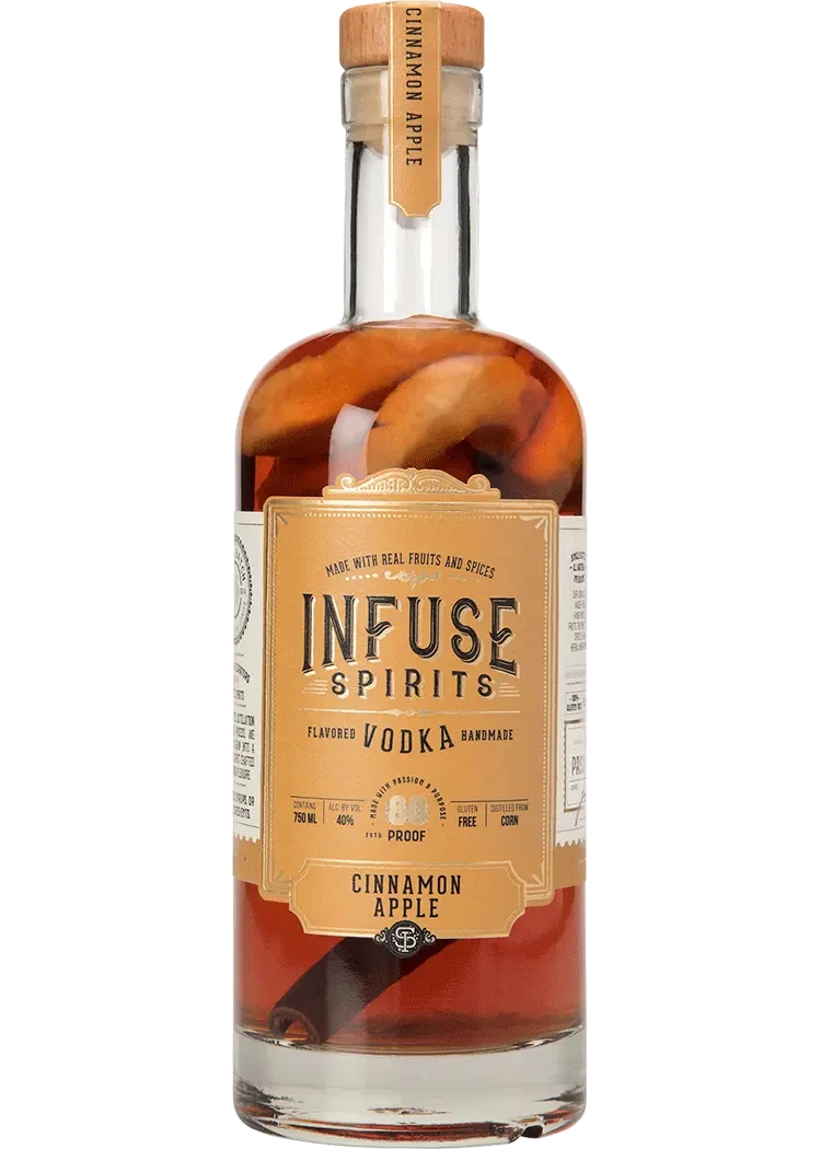 Infuse Spirits Cinnamon Apple Vodka