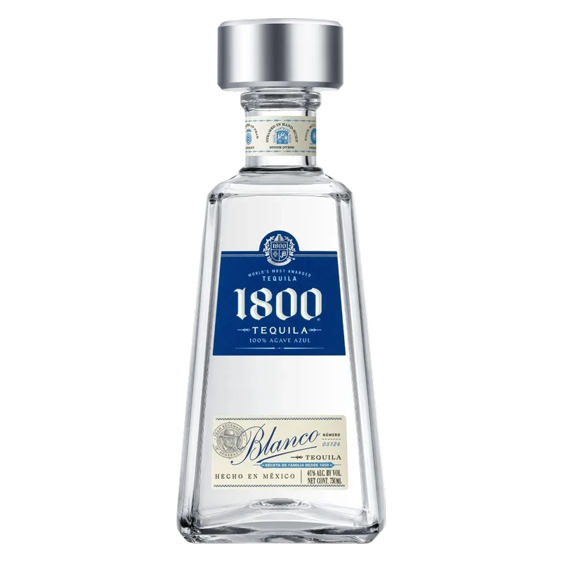 1800 Tequila Blanco 750ml (80 Proof)
