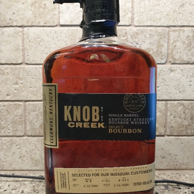 Knob Creek Single Barrel Select (Missouri Customers) W-N, F-05, R-021