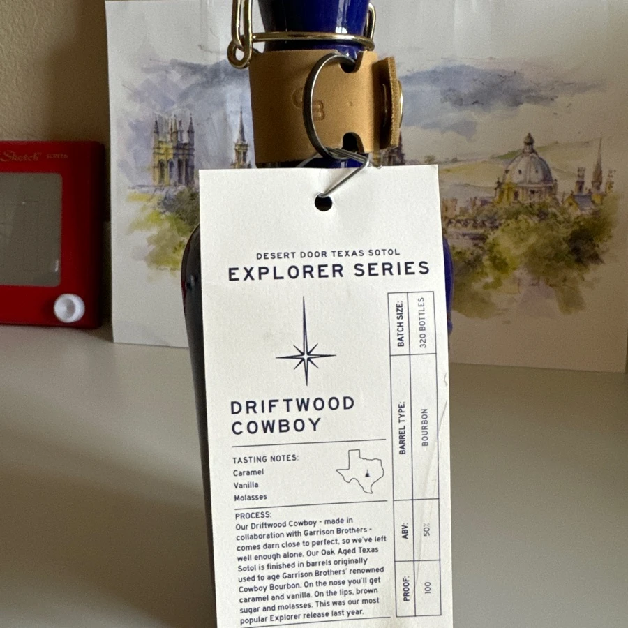 Desert Door Texas Sotol Explorer Series - Driftwood Cowboy