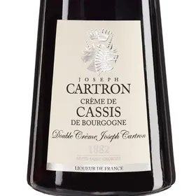 Joseph Cartron Creme de Cassis de Bourgogne