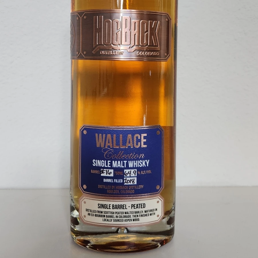 Wallace Collection Single Barrel -Peated, Barrel #16