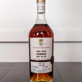 Vallein Tercinier Brut de Fut Lot 30 Single Cask Petite Champagne Cognac