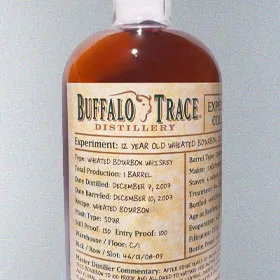 Buffalo Trace Experimental Collection 12 Year Wheated Bourbon, Cut At Four Years