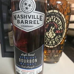 Nashville Barrel Co single barrel bourbon  cask strength  Seelbach's