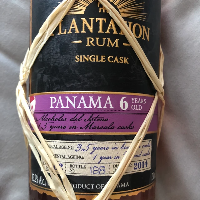 Planteray 2014 Panama single cask 6 years old Marsala Finish