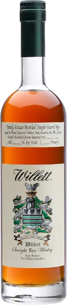 Willett 6 Yr Tidal Wave Single Barrel Rye Whiskey