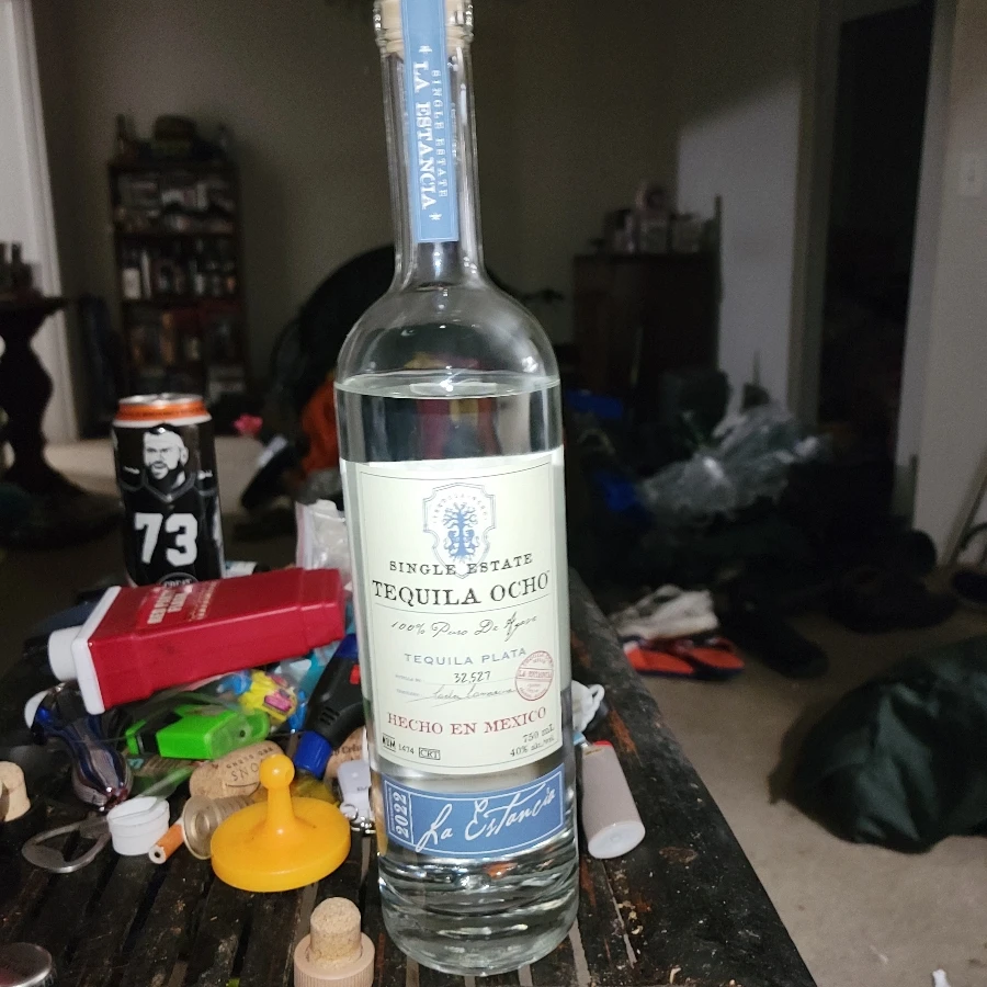 Tequila Ocho Plata La Estancia 2022