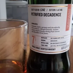 SMWS 1.242 ("Petrified Decadence")