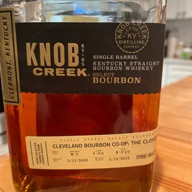 Knob Creek Single Barrel Select Bourbon W-E F-06 R-040 (The Closer)