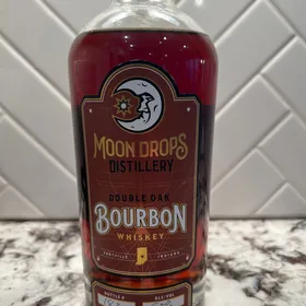 Moon Drops Distillery Double Oak Bourbon Whiskey