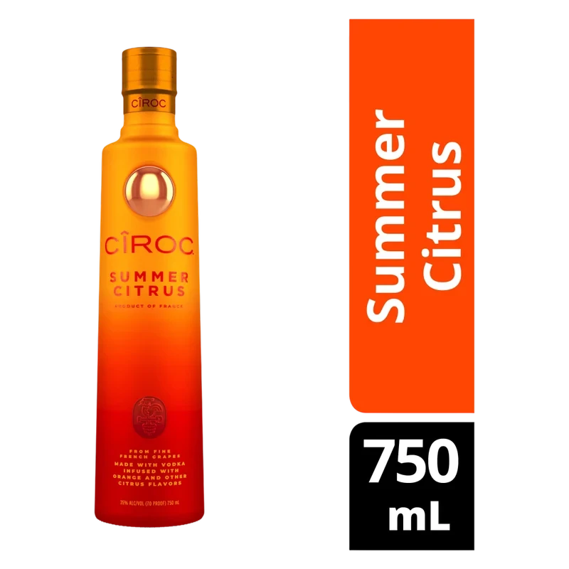 Ciroc Summer Citrus Vodka 750ml (70 Proof)