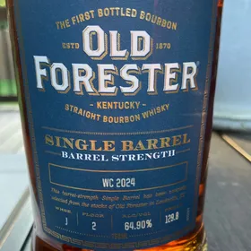 Old Forester SB Barrel Proof WC 2024