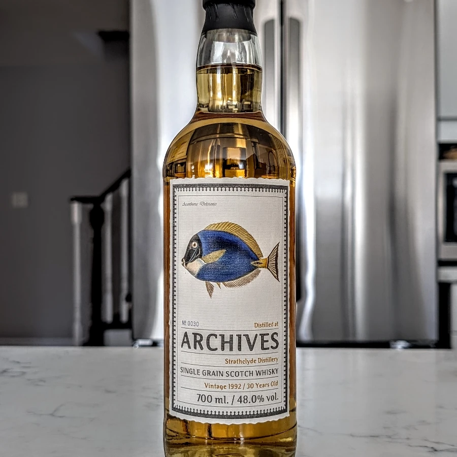Archives Strathclyde 1992 30 Year Single Grain Scotch Whisky