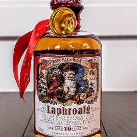Jack Wiebers Laphroaig 16 Year Single Malt Scotch Whisky (Christmas Edition)