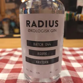 Radius Okologisk Gin Batch 044