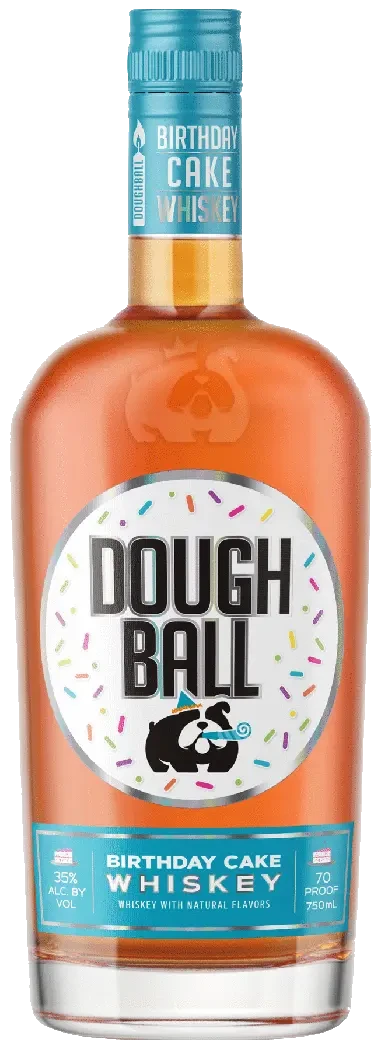 Dough Ball birthday cake whiskey