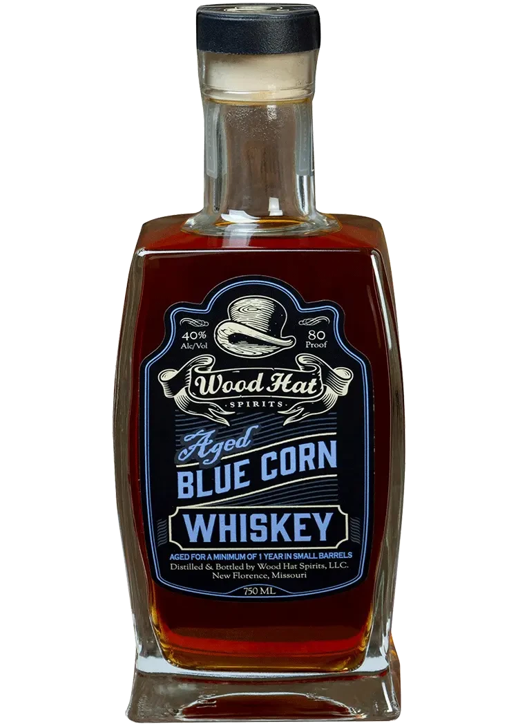 Wood Hat Red White Blue Corn Whiskey