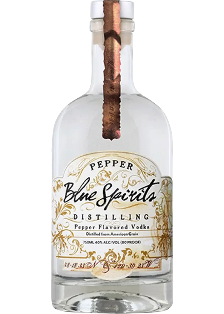 Blue Spirits Pepper Flavored Vodka