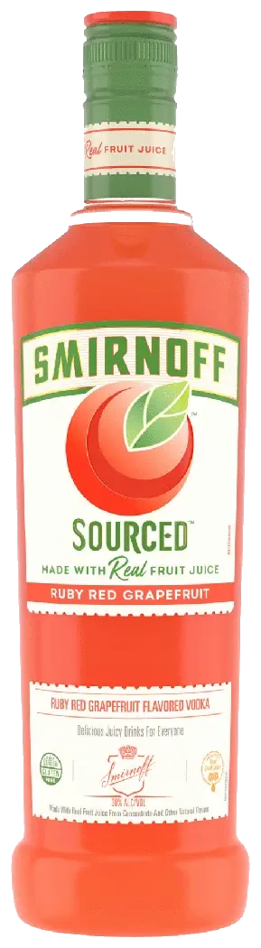 Smirnoff Sourced Ruby Red Grapefrt