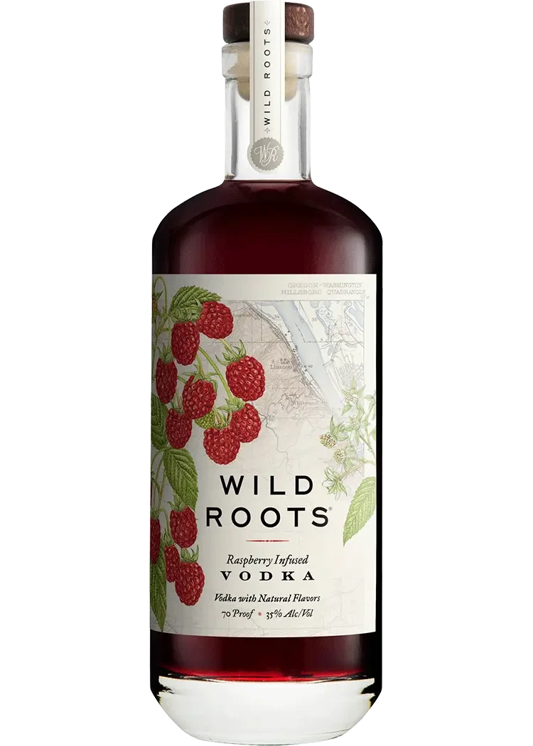 Wild Roots Northwest Red Raspberry Vodka