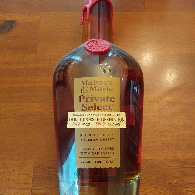 Maker's Mark Private Select Twin Liquors 4th Generation