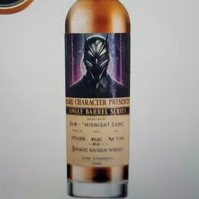 Rare Character Single Barrel Cask Strength Kentucky Straight Bourbon Whiskey (DLW Store Pick, Barrel # VTO-005, Midnight Cask)