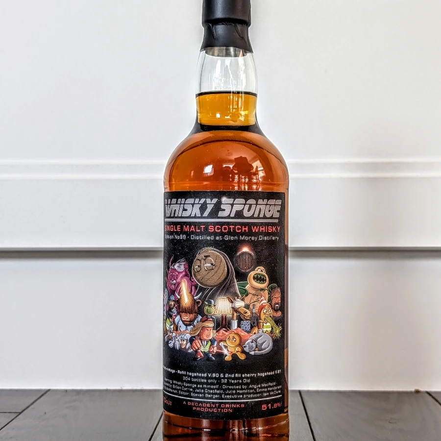 Whisky Sponge Glen Moray 1990 & 1991 32 Year Single Malt Scotch Whisky